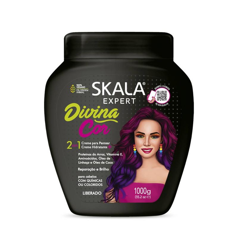 Crema Tratamiento Capilar Divina Cor 1000G - Skala Expert