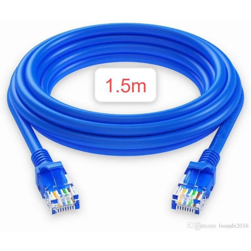 Cable Internet Red 150cm Adaptador Rj45 CAT6 Ethernet UTP LAN Testeado