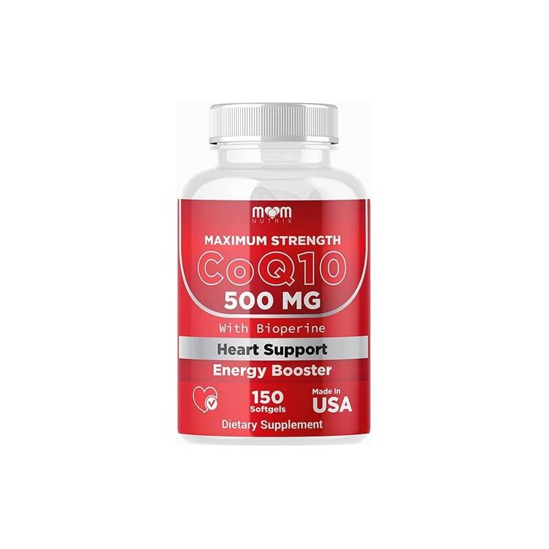 Mom Nutrix Maximum Strenght Coq 10 500mg 150 Capsulas