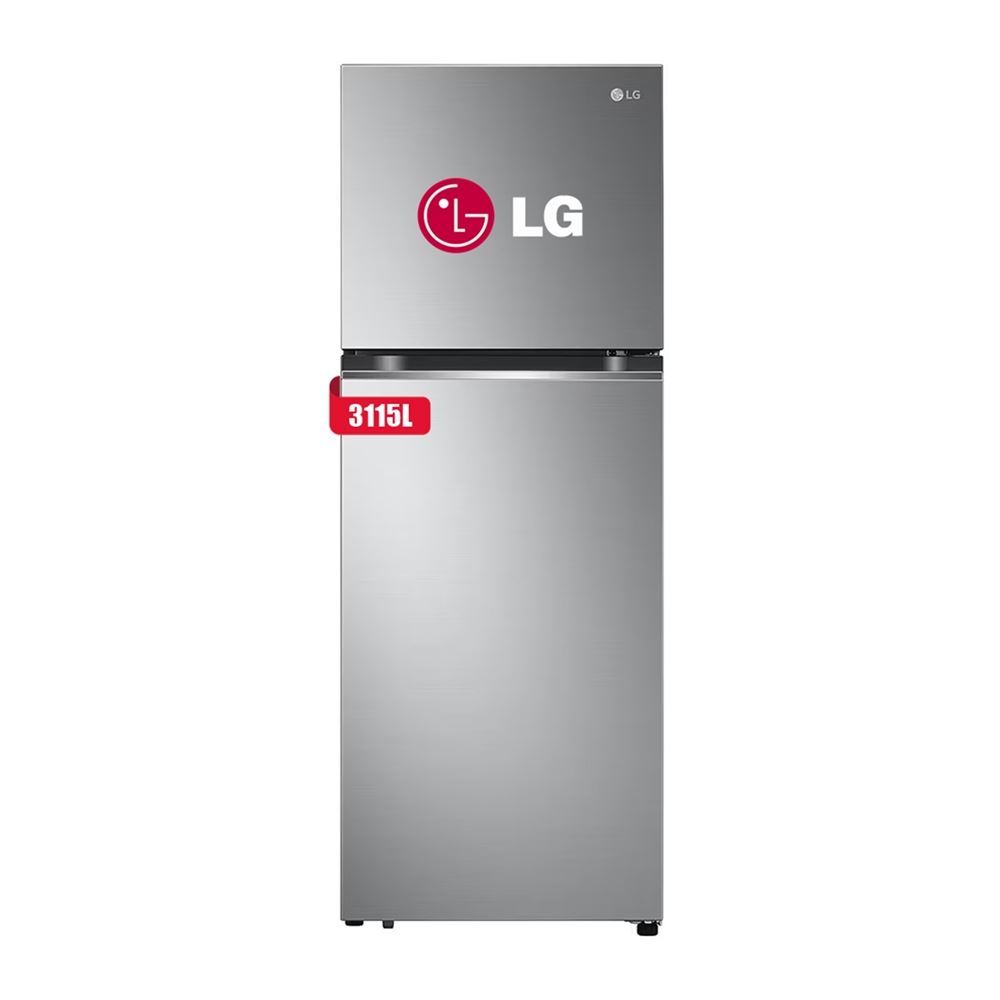 Refrigeradora LG Top Freezer 315L con DoorCooling, GT31BPP, Plateada