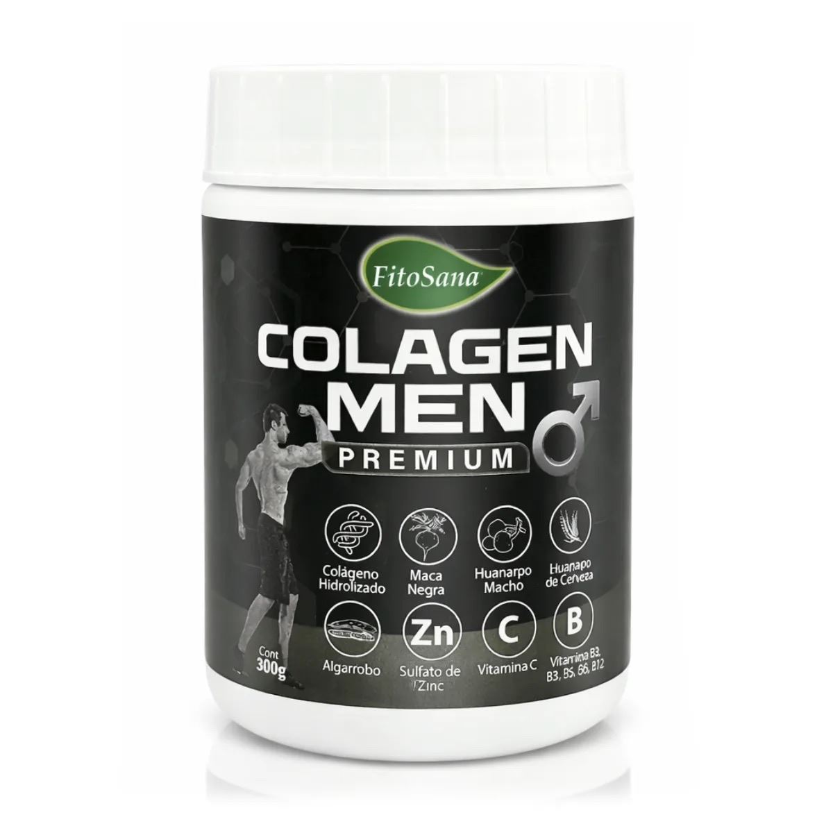 Colágeno Men Premium Batido (300 g) - Fitosana