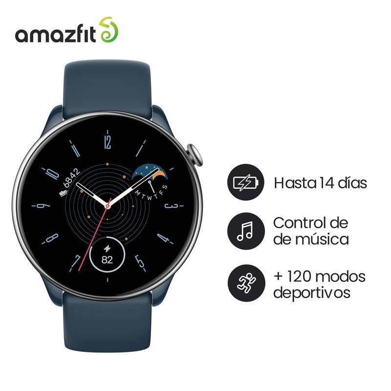 Smartwatch Amazfit Balance - Llamadas Bluetooth + Sensores de Salud, Color  Gris - Coolbox