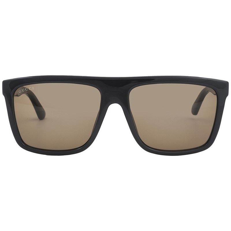 Gucci Brown Browline Men's Sunglasses GG0748S 002 59