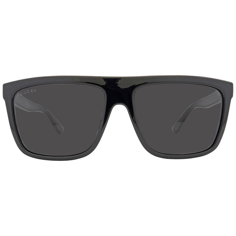 Gucci Grey Browline Men's Sunglasses GG0748S 001 59