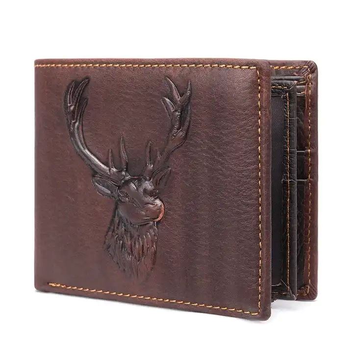 BILLETERA DE CUERO GENUINO 7063