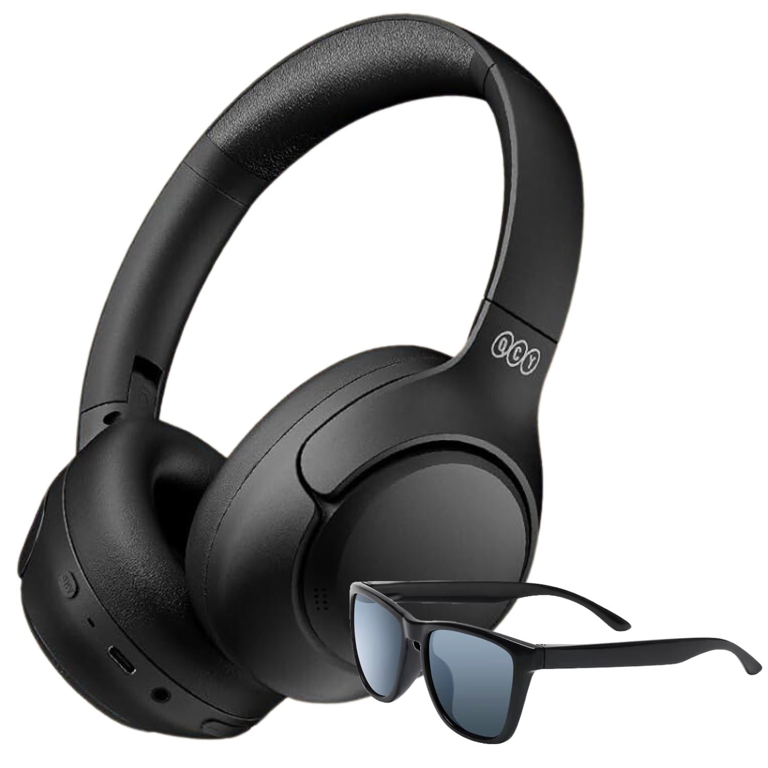 Audífono bluetooth QCY H3 Negro + Lentes de sol de regalo