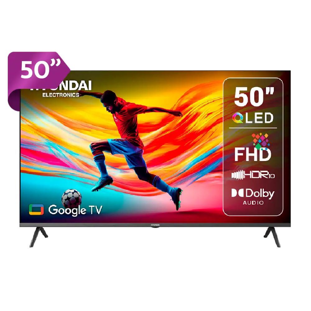 TELEVISOR SMART TV HYUNDAI QLED 50” HYLED5027QFG