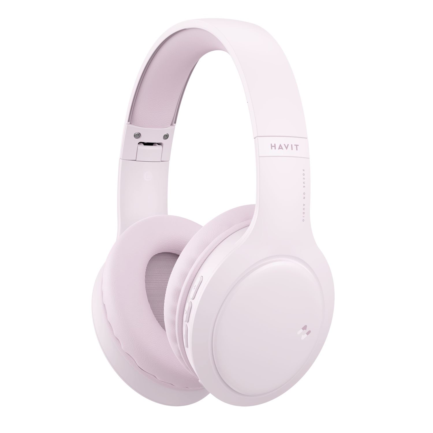 Audífono Bluetooth V5.3 Havit H633BT 22Horas Rosado
