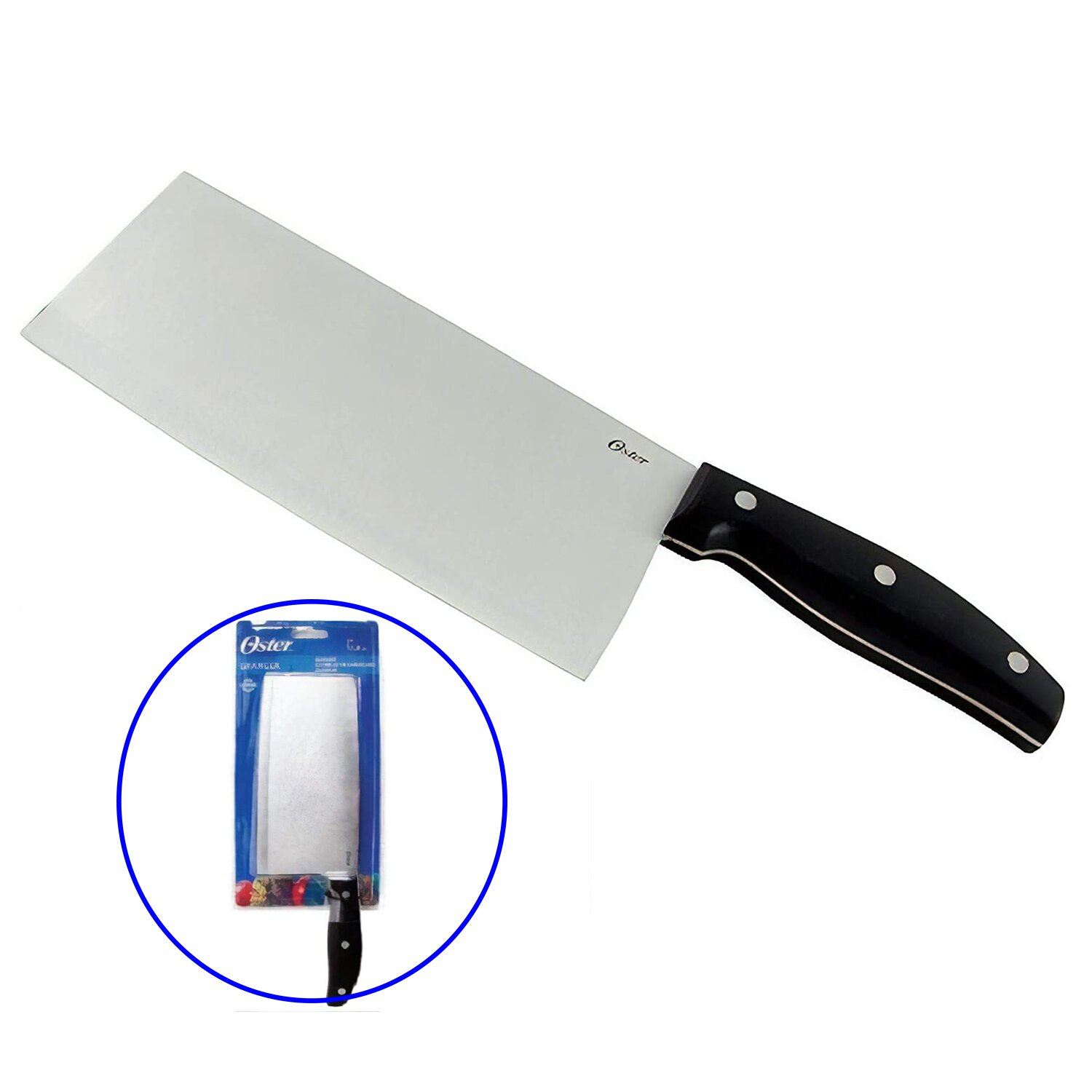 Hacha Cuchillo de Carnicero de Acero Inox