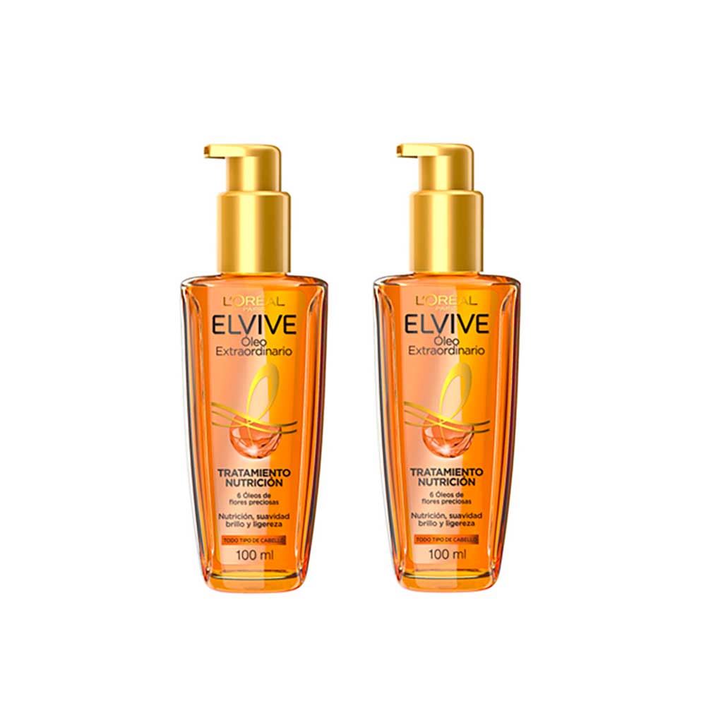 Pack X2 Elvive Oleo Extraordinario 100ml