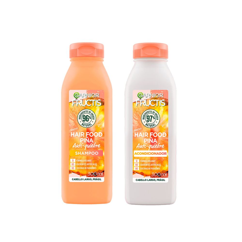 Pack Fructis Piña Shampoo + Acondicionador