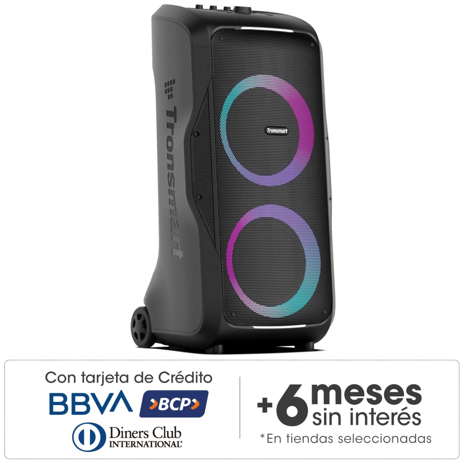 Parlante inalámbrico Tronsmart Halo 300 Karaoke Party Speaker