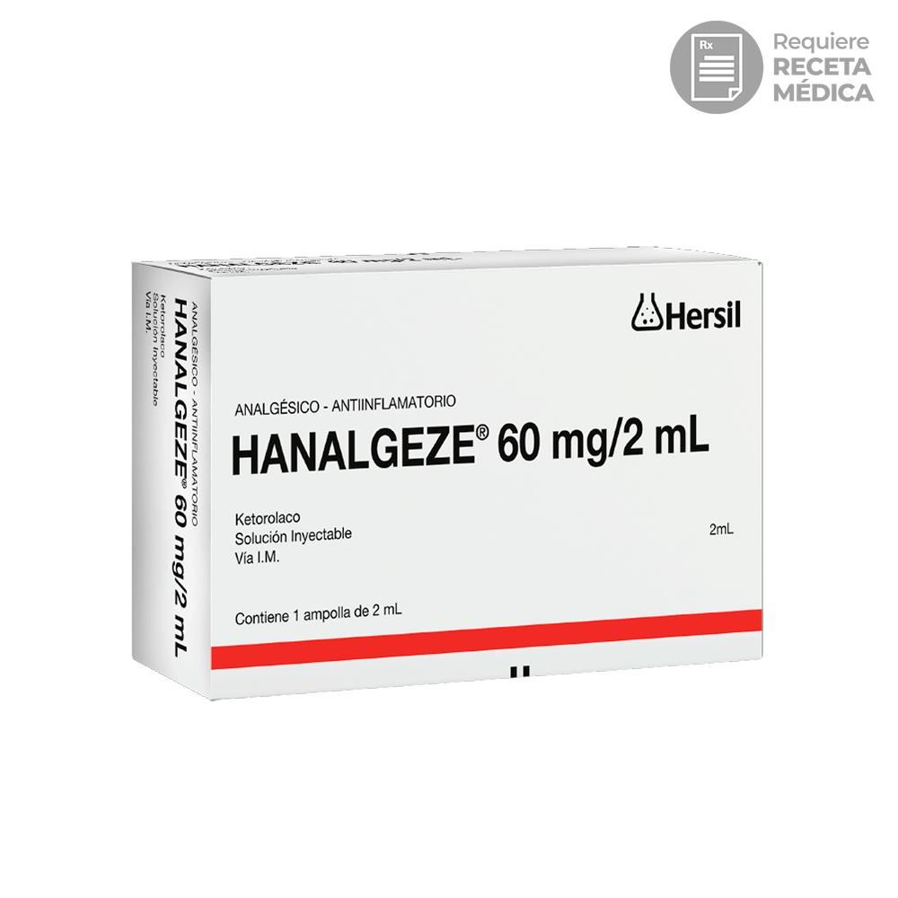 Hanalgeze 60 mg/2 mL Solución Inyectable