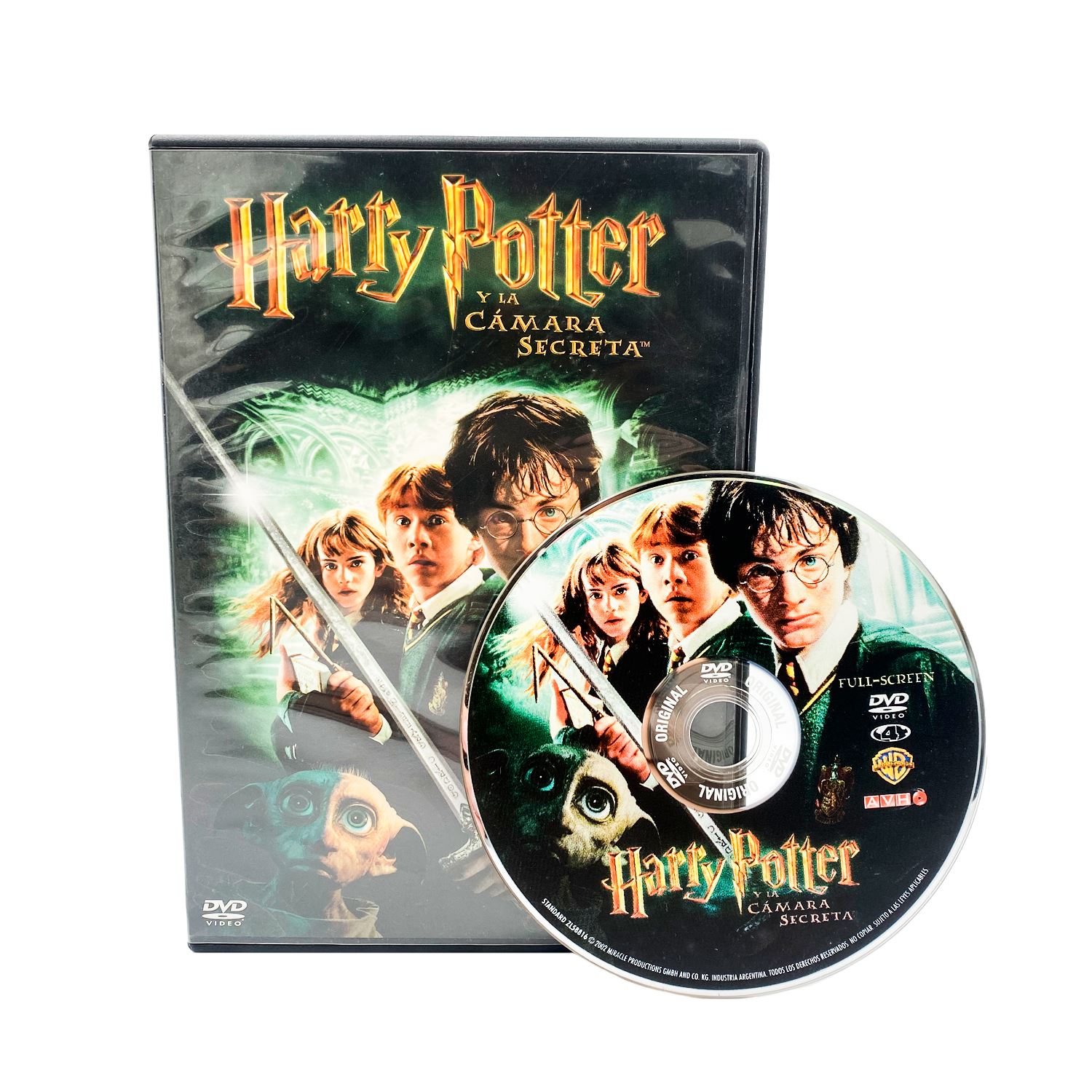 Dvd Original Harry Potter y La Cámara Secreta