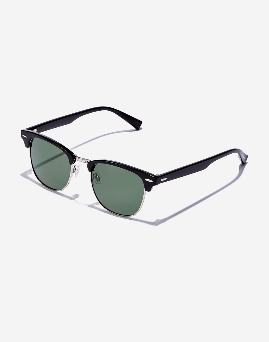 Lentes de Sol Hawkers Classic Bold Polarized Black Green HCBO22BETP - Talla 50mm