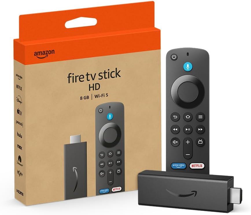 Amazon Fire TV Stick HD (2024) 8 GB Wi-Fi 5