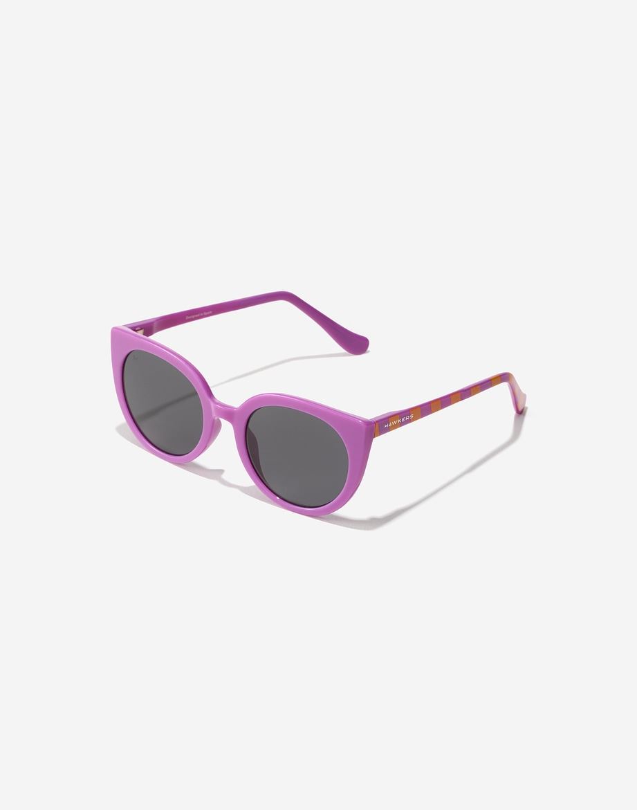 Lentes de Sol Hawkers Divine Kids Violet Stripes Dark HDVK26PBC0 - Talla 44mm