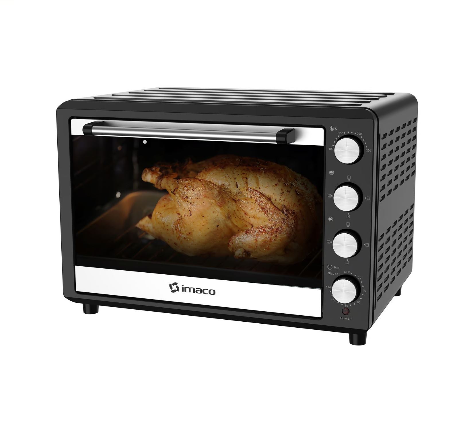 Horno eléctrico 75 litros C/rosticero HEB75R Imaco