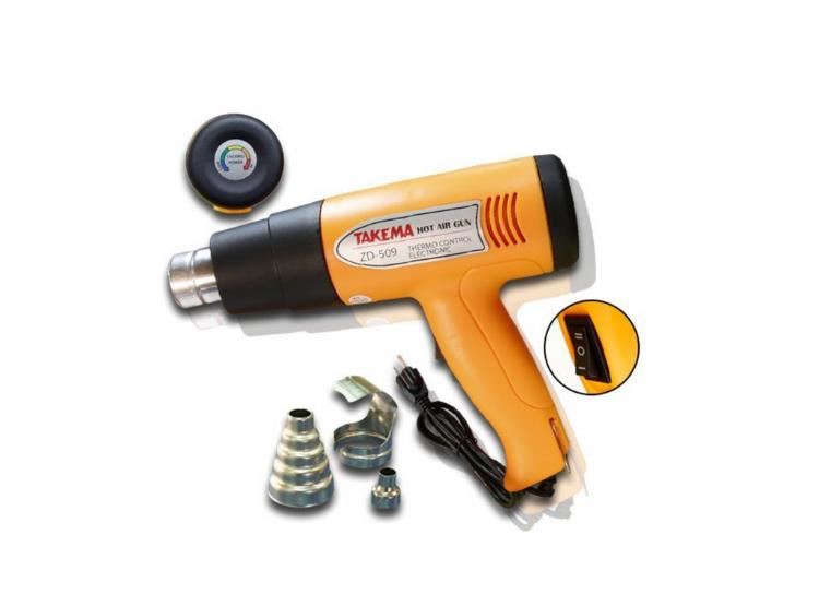 Pistola De Aire Caliente Industrial 500°C 1500w Takema