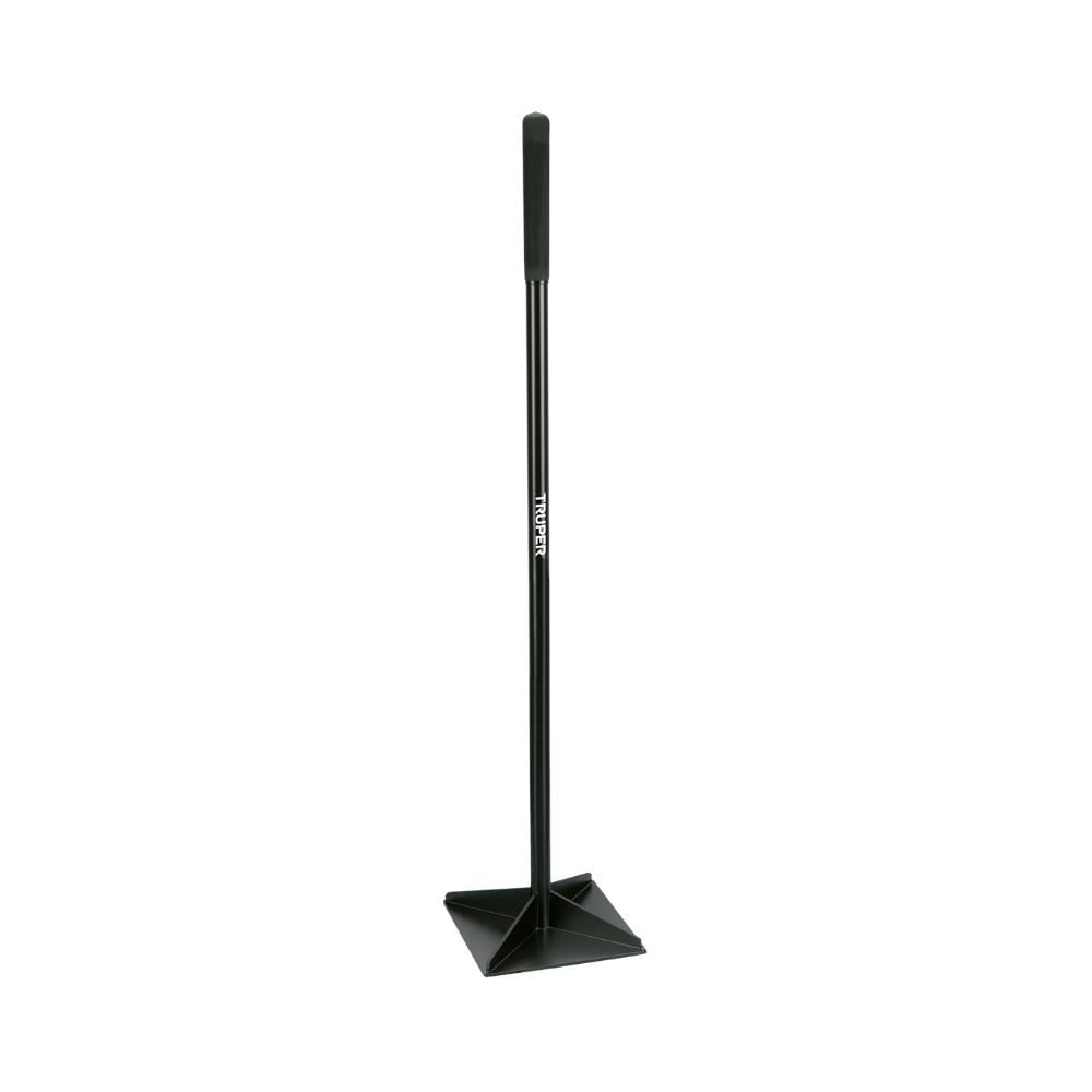 Pison Compactador TRUPER 10" x 10" Con Mango De Acero 48"