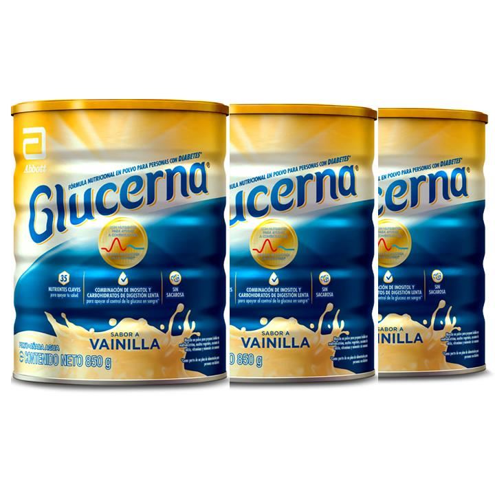 Pack x3 Glucerna 850 gr