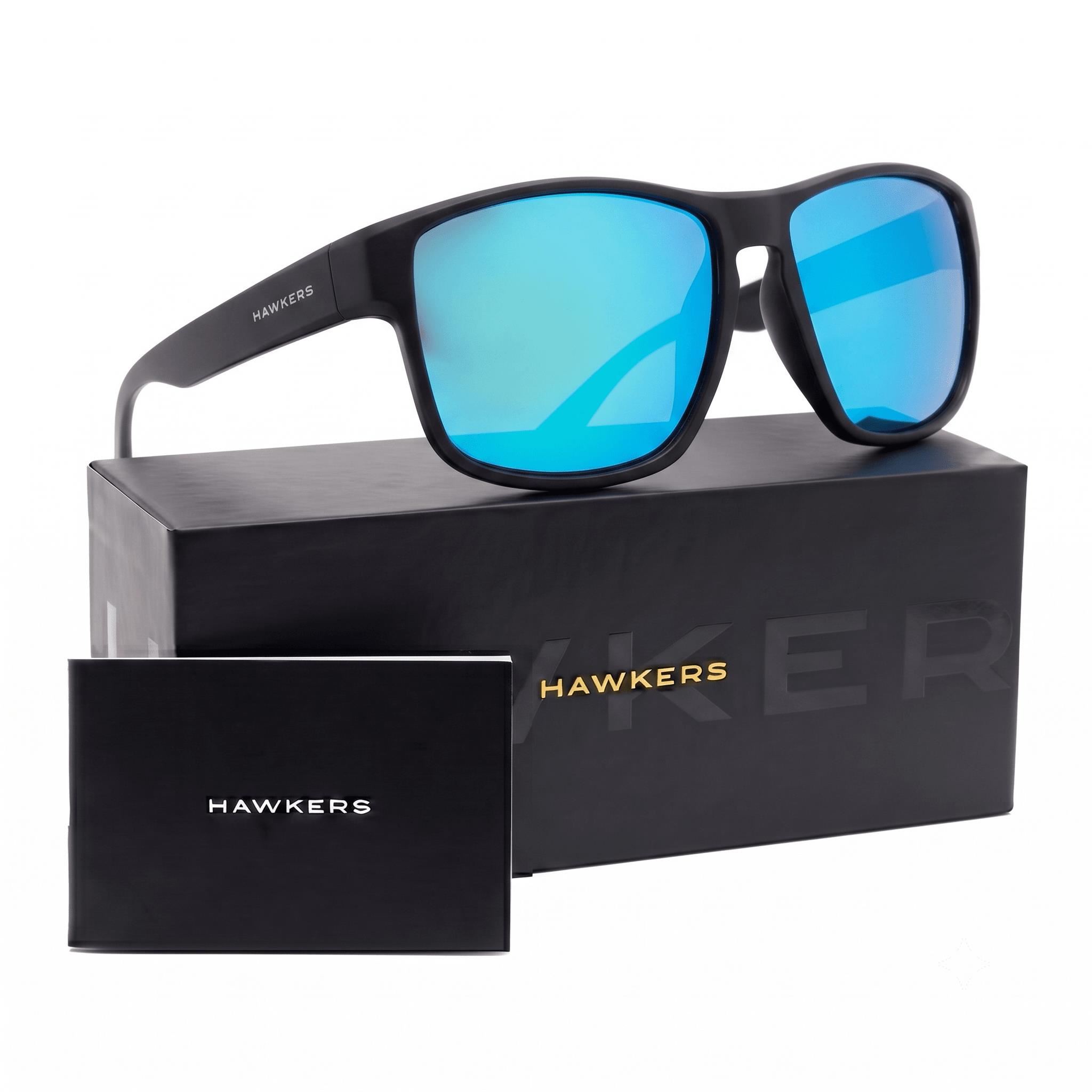 Lentes de Sol Hawkers Faster Raw Black Emerald HFRA22BFT0