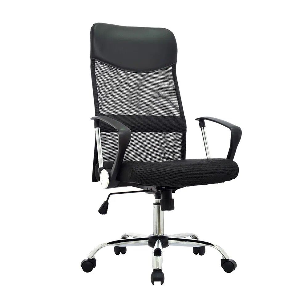 Silla de Oficina Giratoria Seul Negro Con Cabecero Ofideas