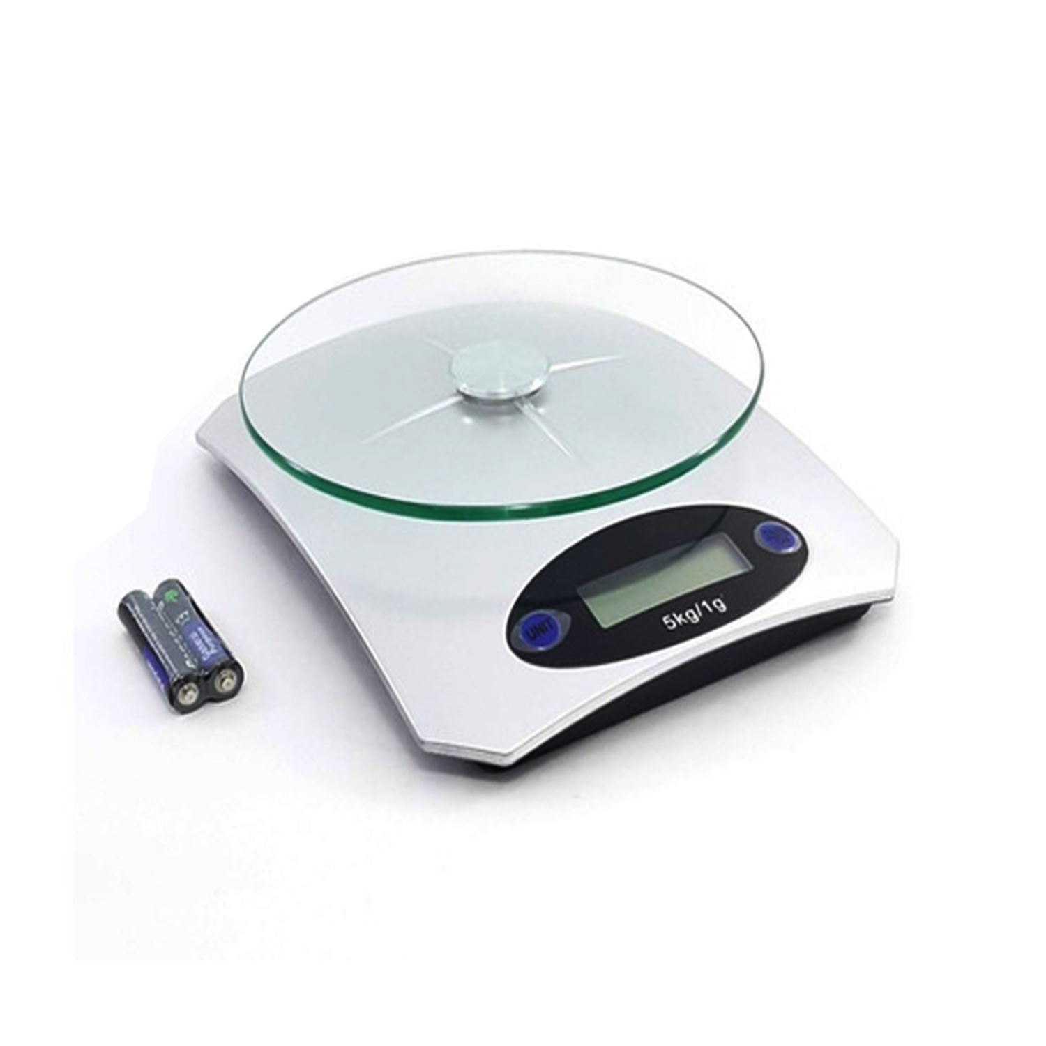 Balanza Gramera Imperial Scale 5 Kg a 1 gr con Vidrio Templado