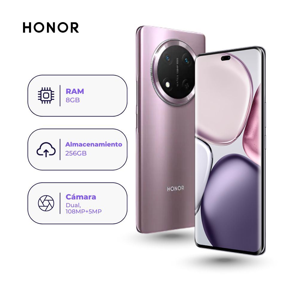 Honor X9c 5G 256GB 8GB Ram Morado
