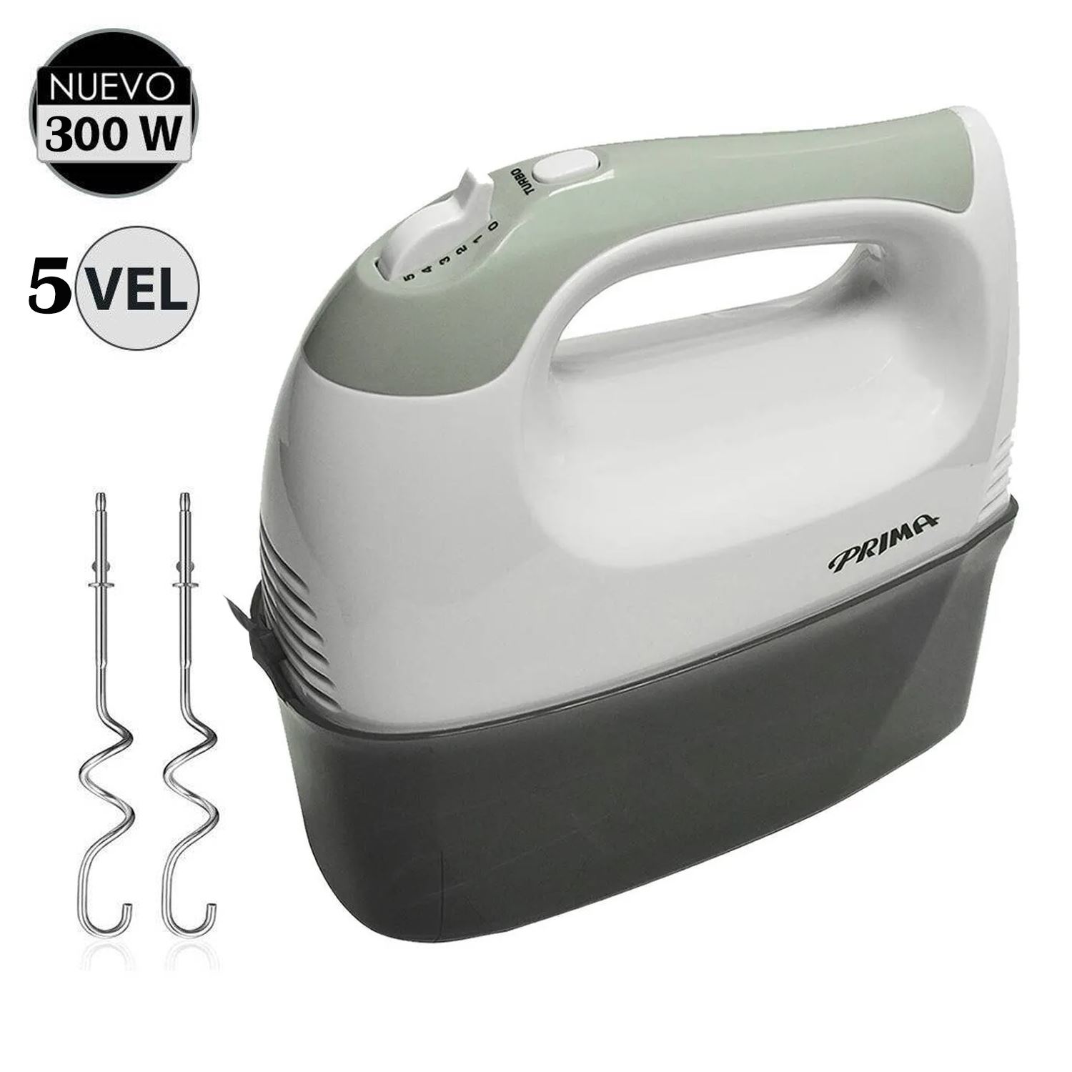 Batidora de Mano Prima HM429-AB 300W Blanco