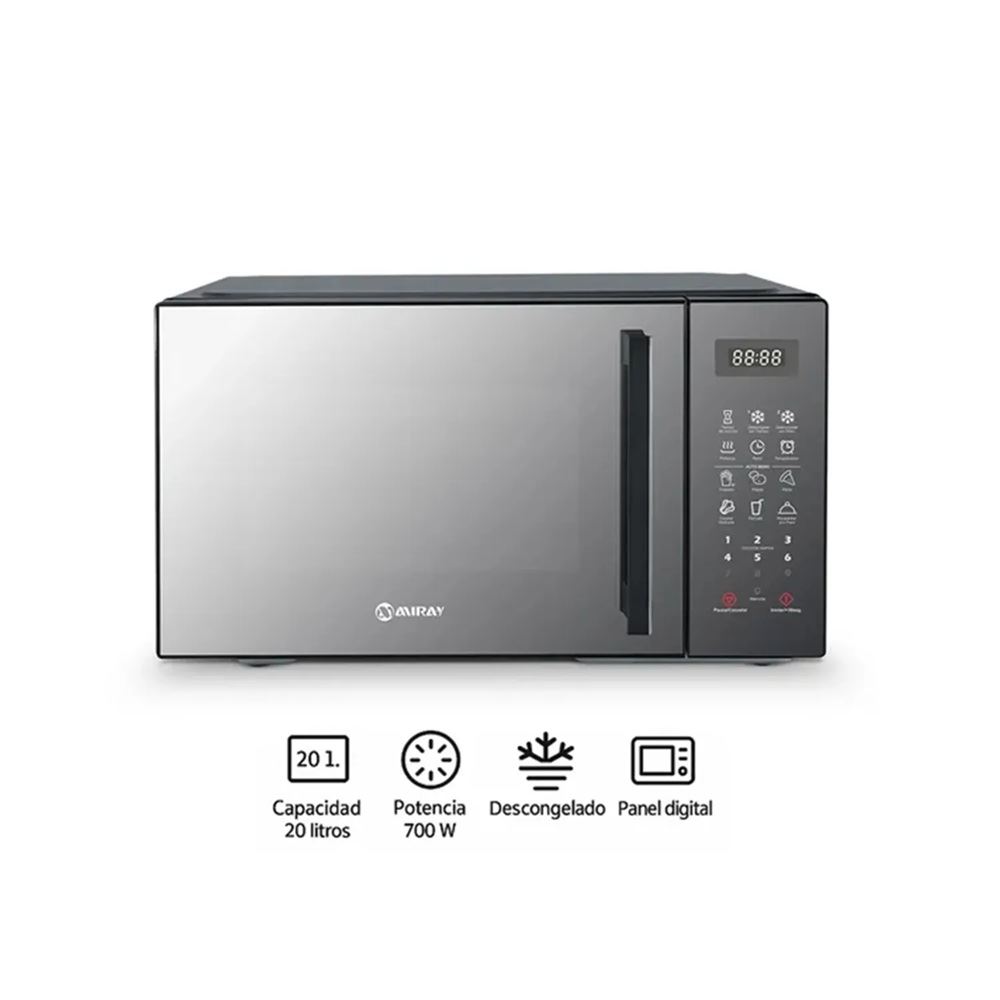 Horno Microondas Miray HMM-205N 20 Lts