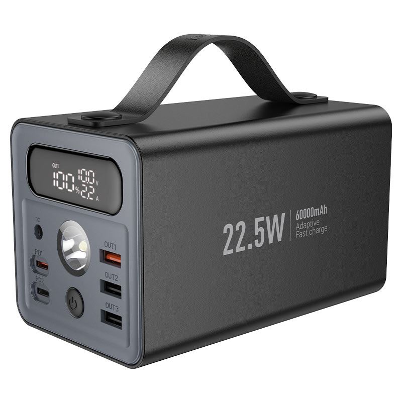 Cargador Portátil 60,000 Hoco J138 Usb / Tipo-c / 12v Dc