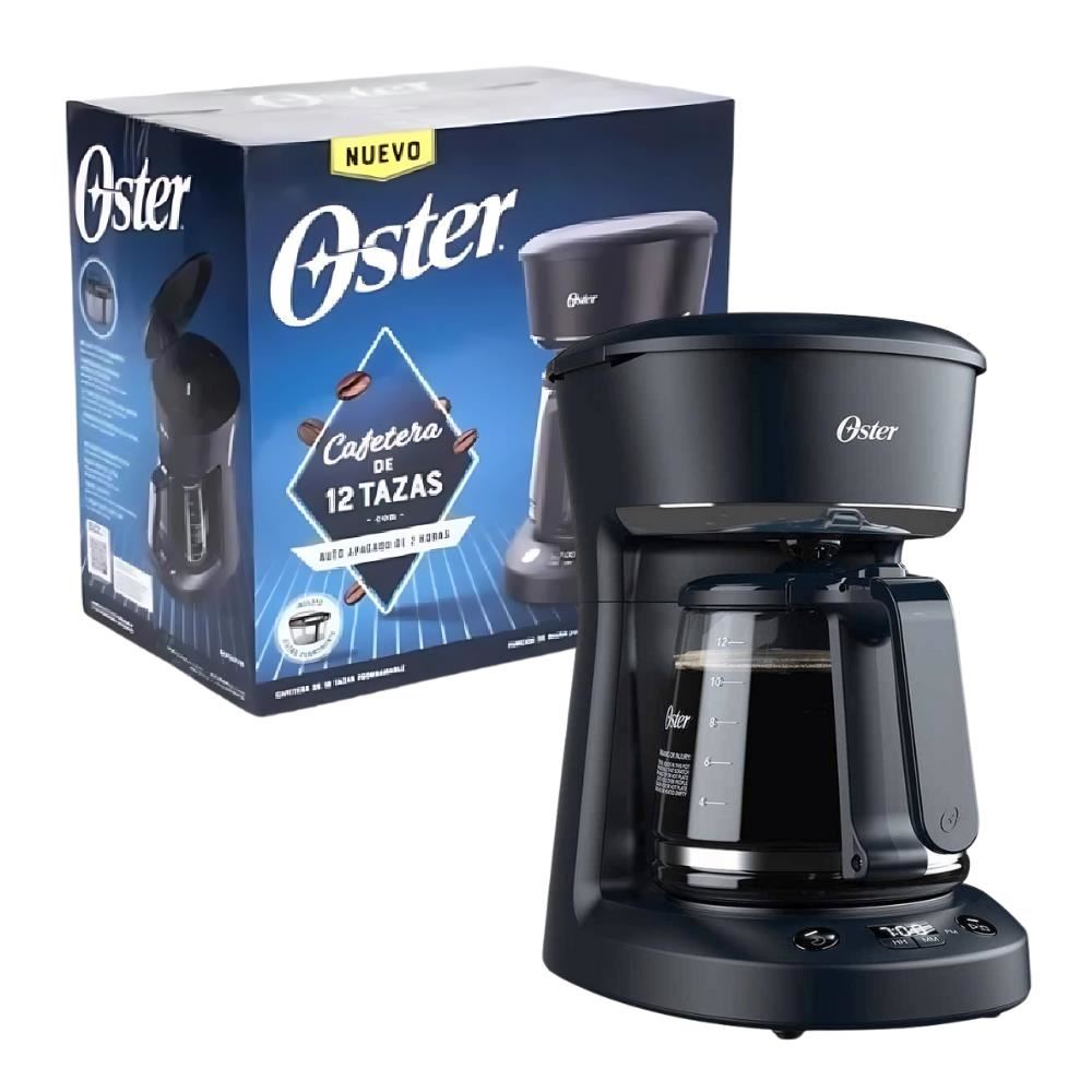 Cafetera Oster Para 12 tazas Digital con Auto apagado BVSTDCP12B