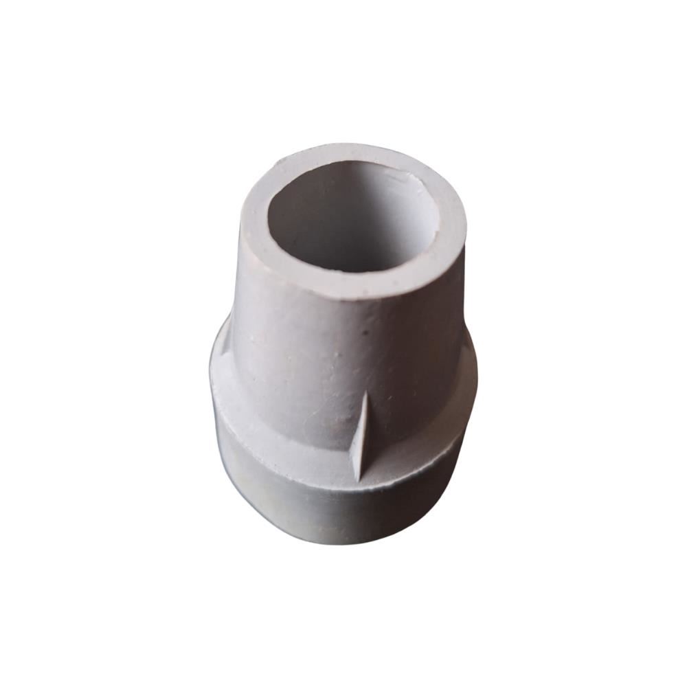 Regaton de Goma Gris Antideslizante 20 mm Pata para Baston, Muleta, Andador, Silla y mas