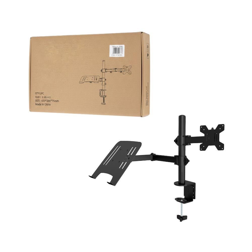Rack Soporte 2 en 1 para Monitor y Laptop 13-32 con Brazo Zj-K7902