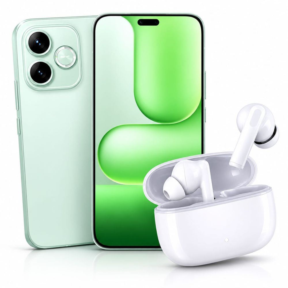 Honor 600e 5g 256gb 8gb Verde Vital + Earbuds X7 Lite