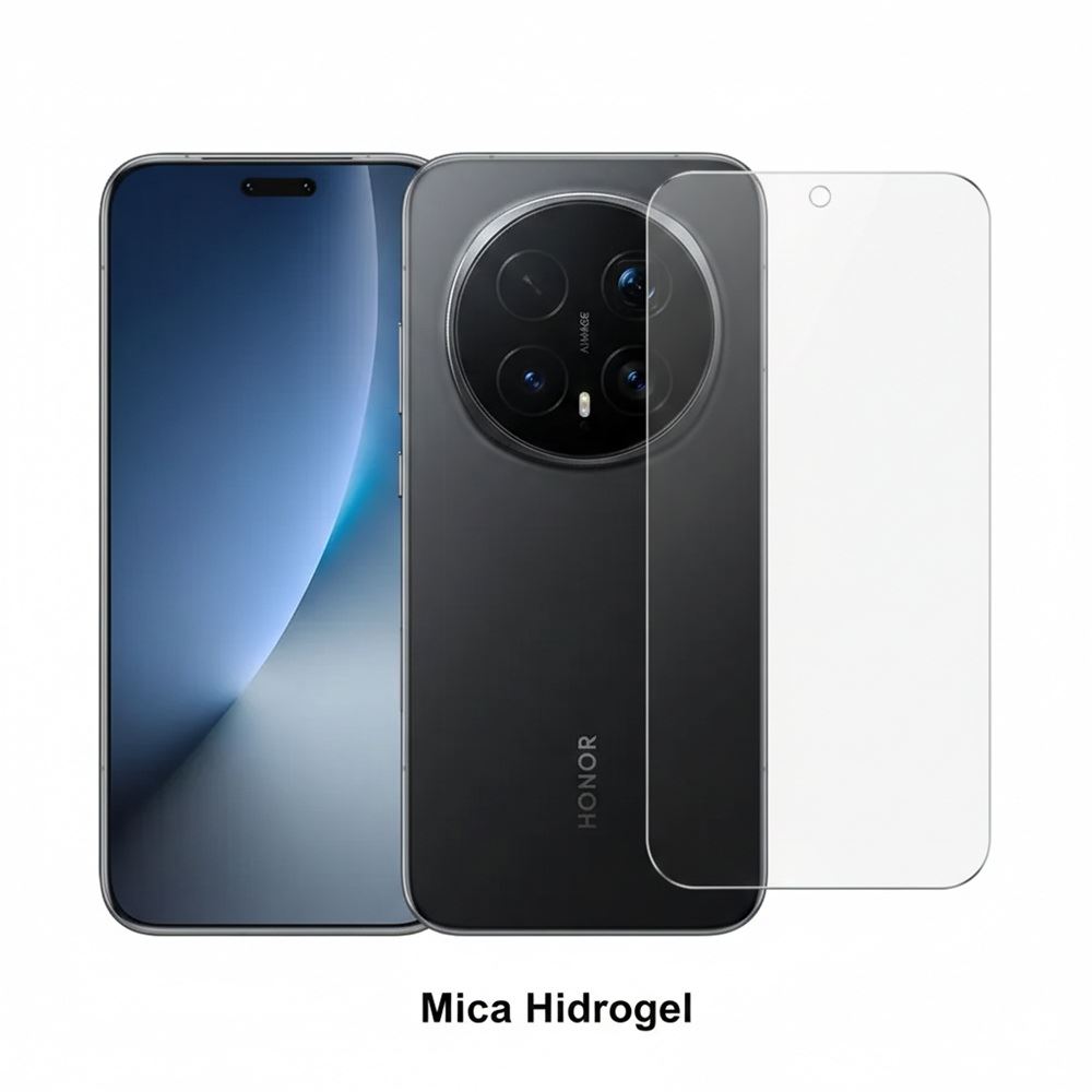 HONOR MAGIC 8 PRO 5G 12GB RAM BLACK 512GB ROM CON MICA HIDROGEL - REGISTRADO