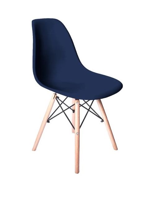 SILLA COMEDOR TERRAZA - EAMES AZUL OSCURO