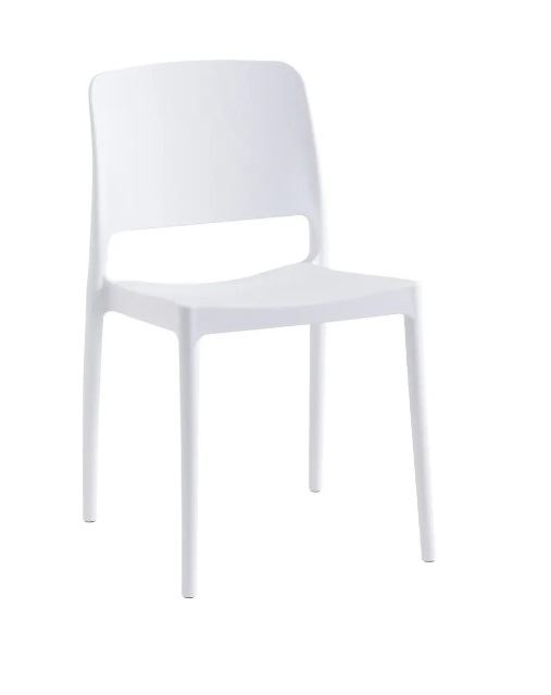 SILLA COMEDOR TERRAZA  - HAPPY BLANCO