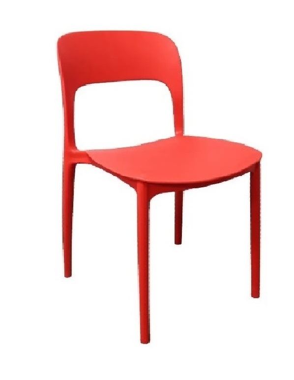 SILLA COMEDOR TERRAZA - OBI ROJO