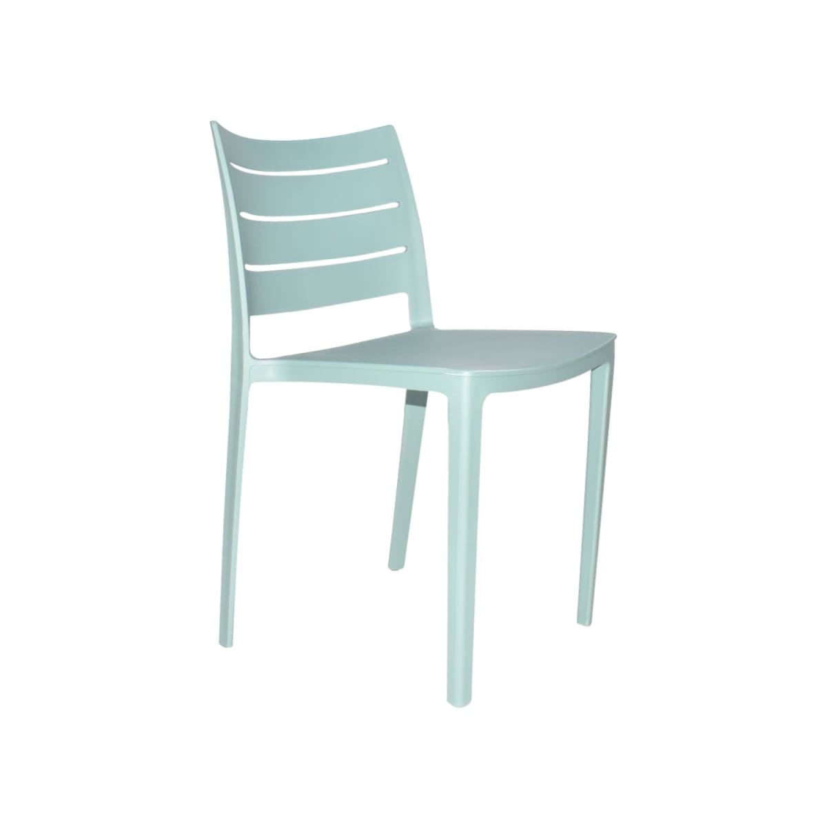 SILLA COMEDOR TERRAZA OV-TIBET POLIPROPILENO VERDE AGUA