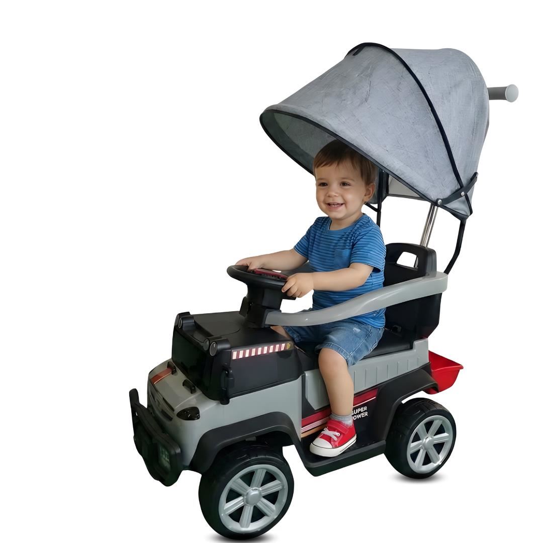Correpasillo Guiador «HOOD TRUCK» para Niños Grey