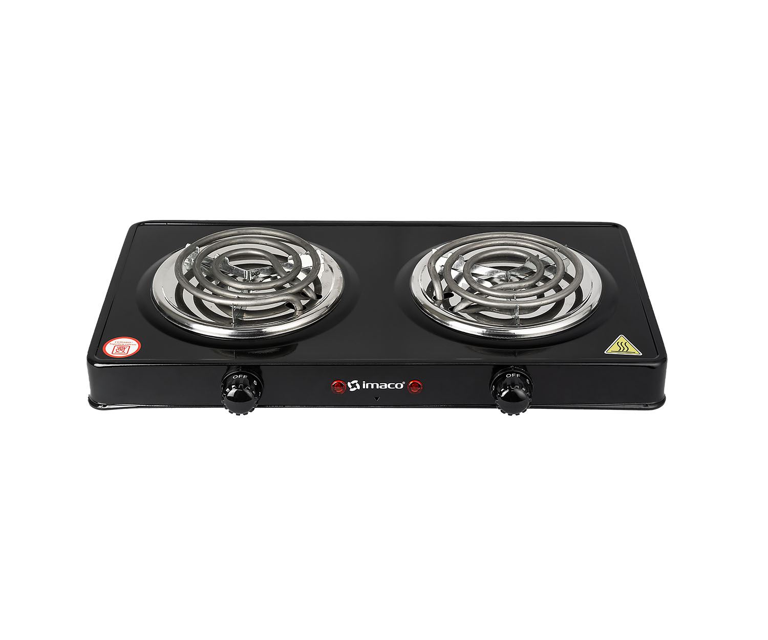 Cocina Eléctrica de Mesa Imaco HP1400 | 2 Hornillas y 2000W