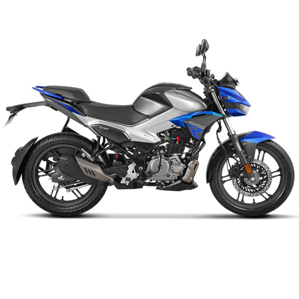 MOTOCICLETA HERO HUNK 125R AZUL GRIS
