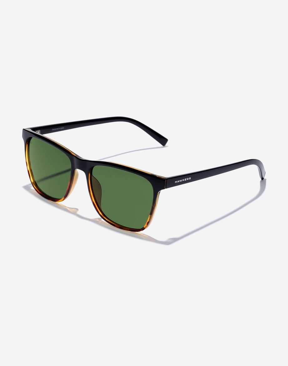 Lentes De Sol Hawkers Wave Polarized Carey Alligator HWAV25CETP - Talla 57mm