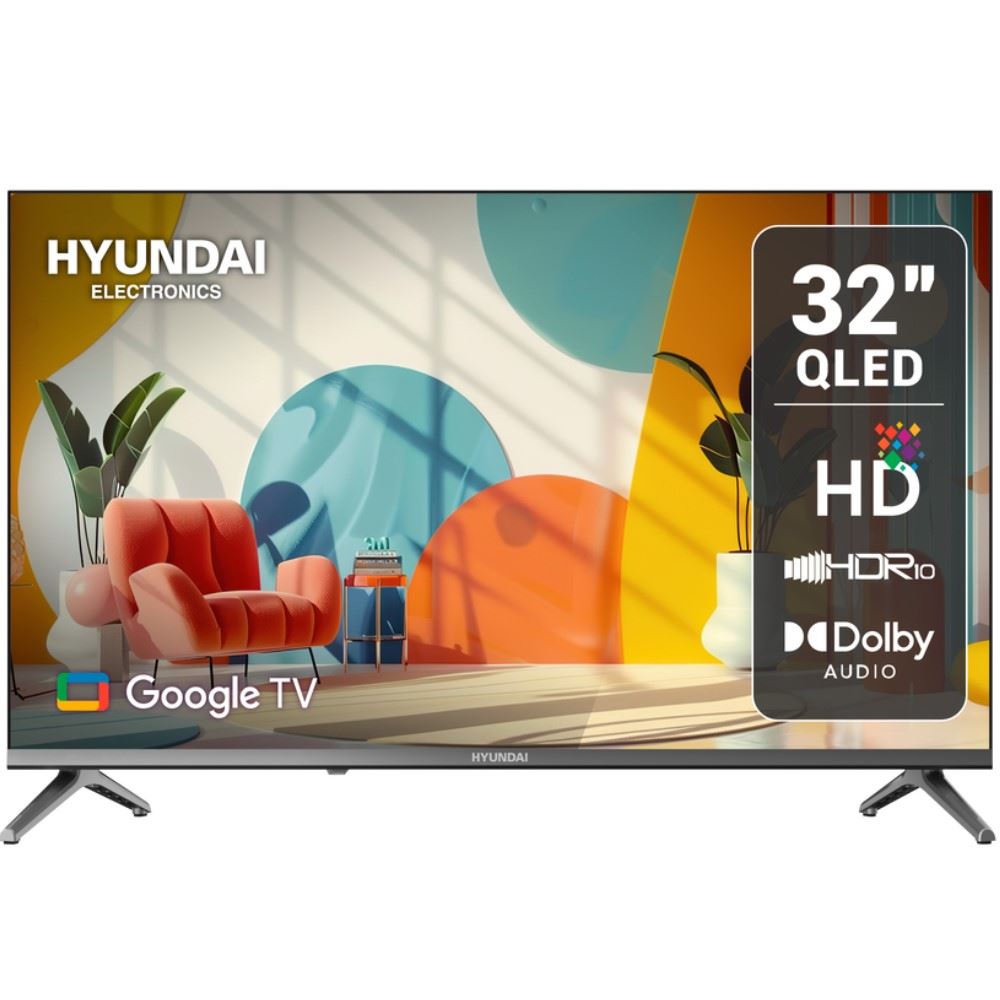 TV Hyundai 32" QLED Google TV HYLED3259QG