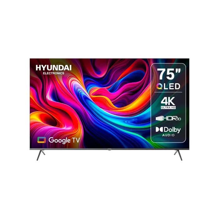 TV Hyundai 75" QLED UHD Google TV HYLED7504QG