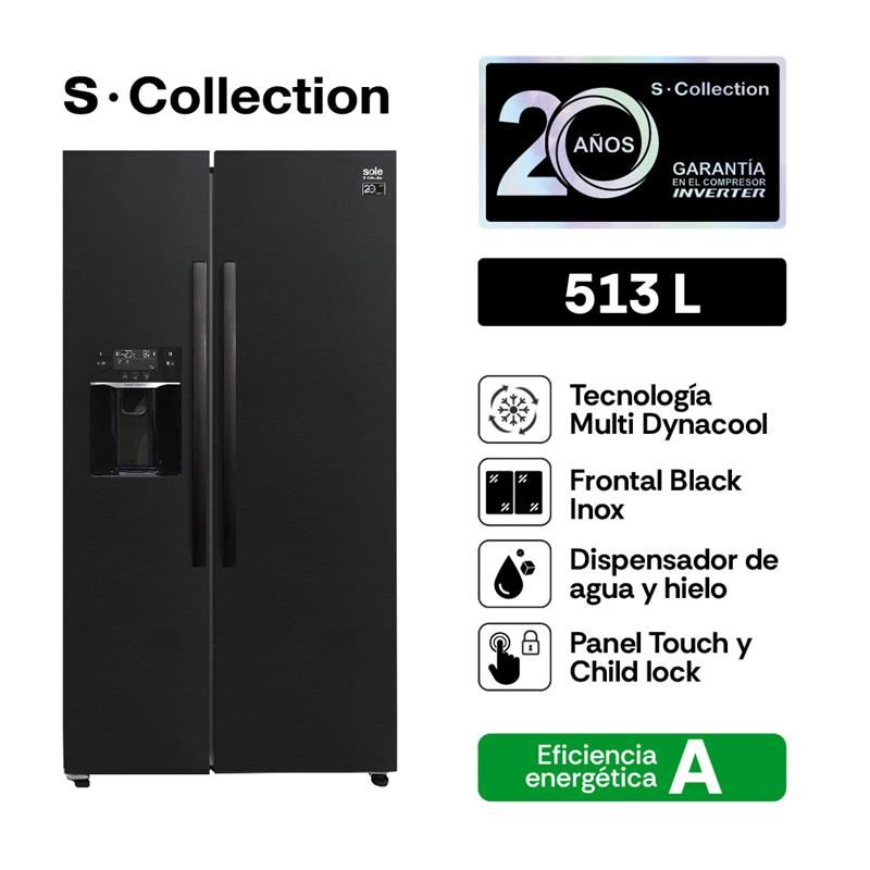 Refrigeradora SCollection Boston SBS 513L