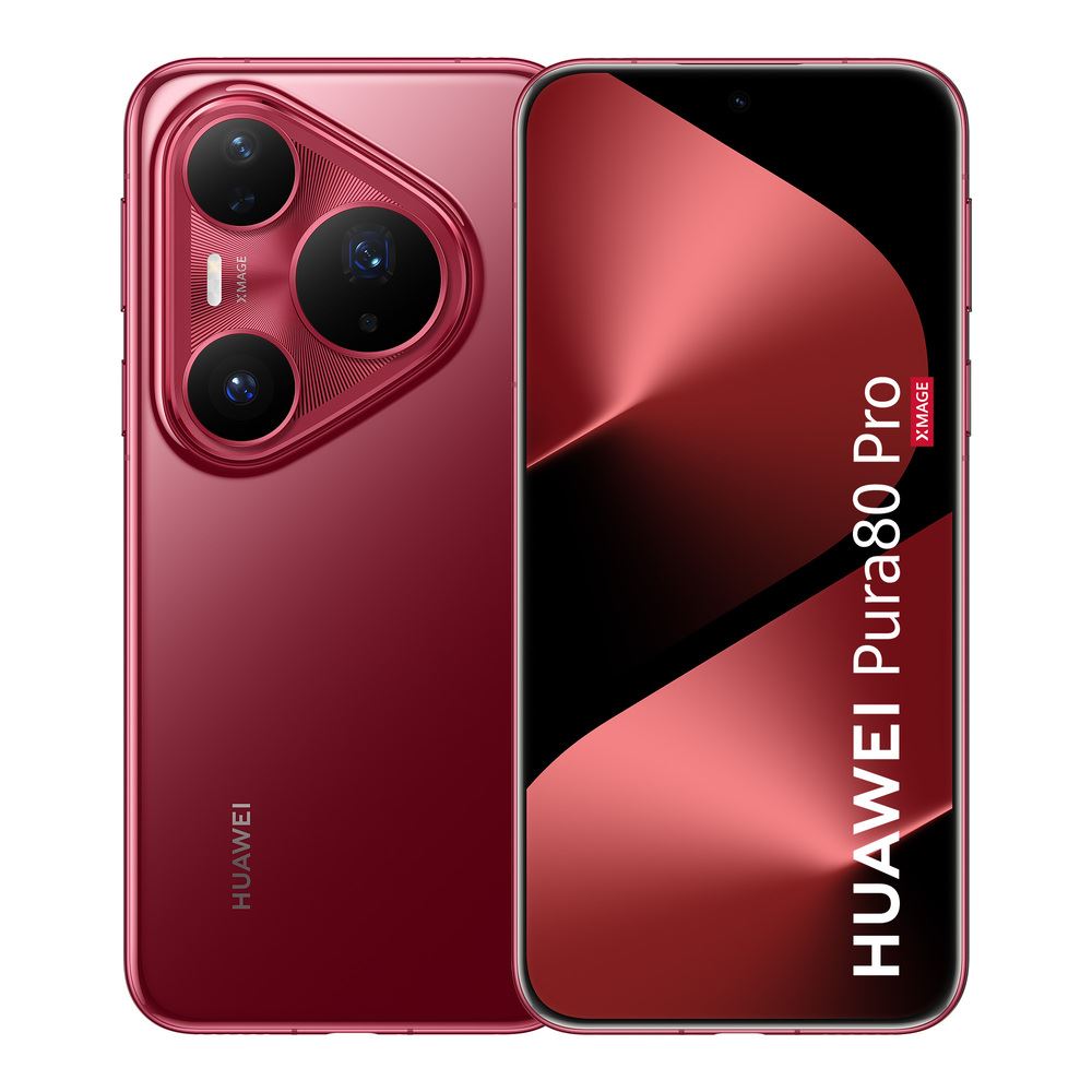 Smartphone HUAWEI Pura 80 Pro (12+512GB) - Rojo