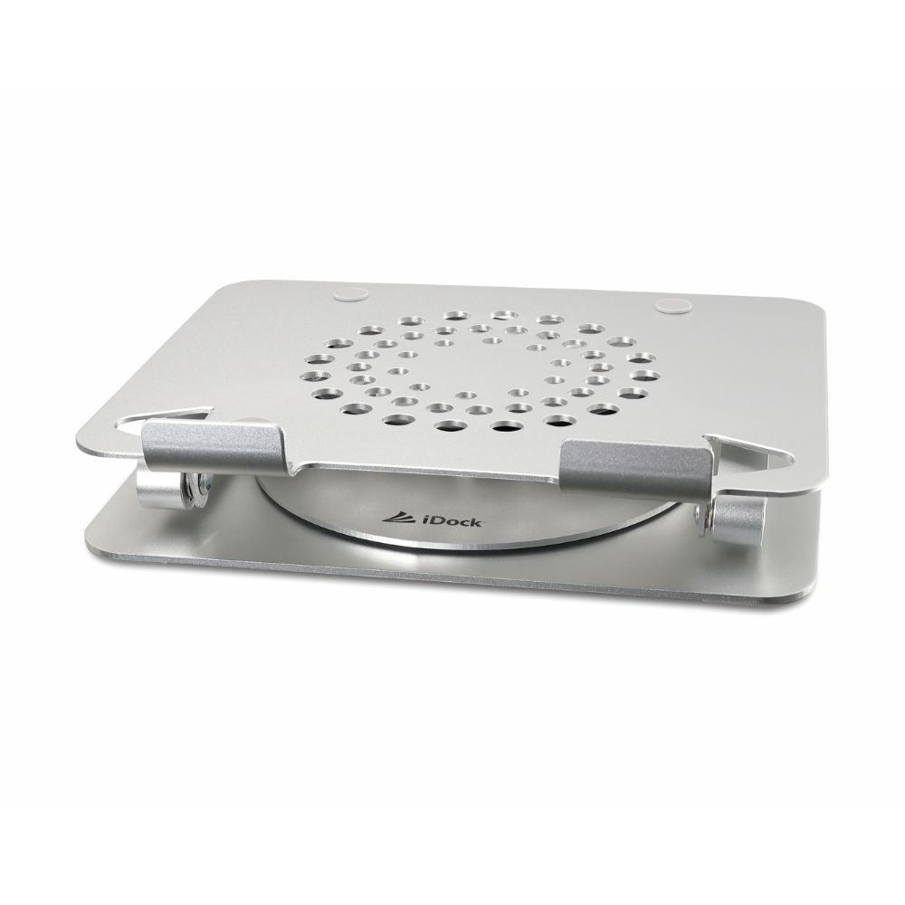 Soporte para Laptop iDock Diamond i50 3.0 Giratorio 360° Aluminio c/cooler